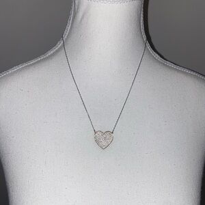 Swarovski Silver Heart Necklace